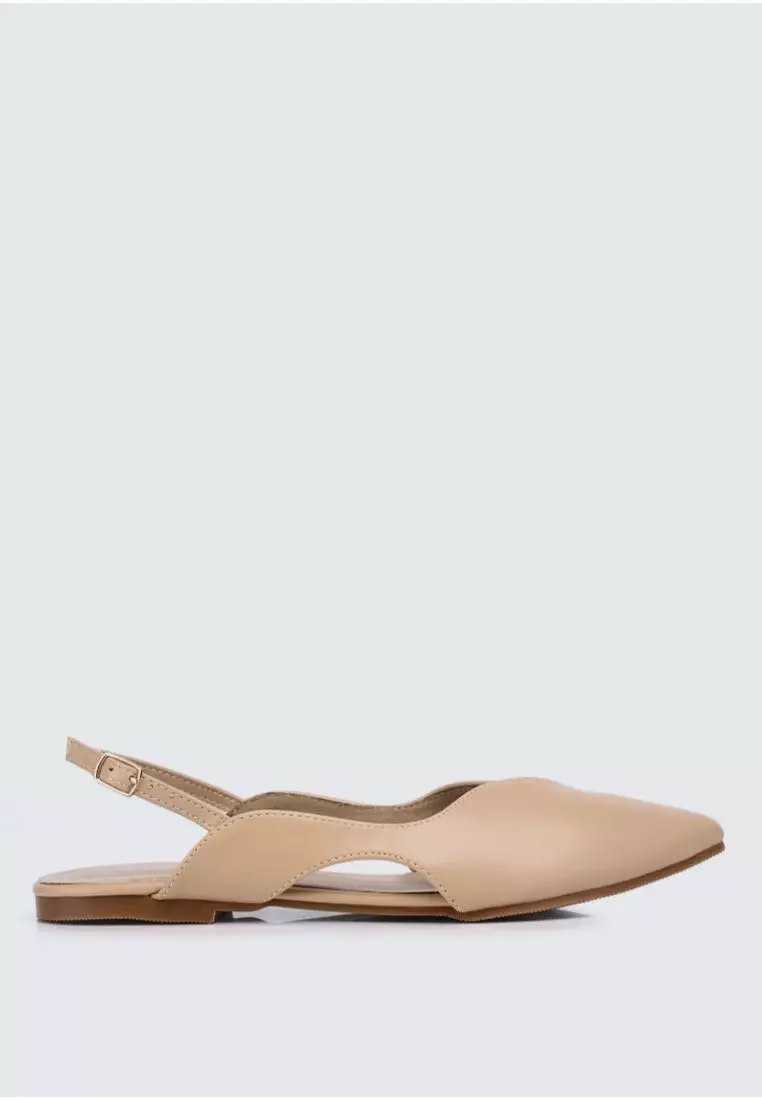 Discount on My Ballerine  shoes - SKU: My Ballerine - Riley Comfy Ballerina In Nude