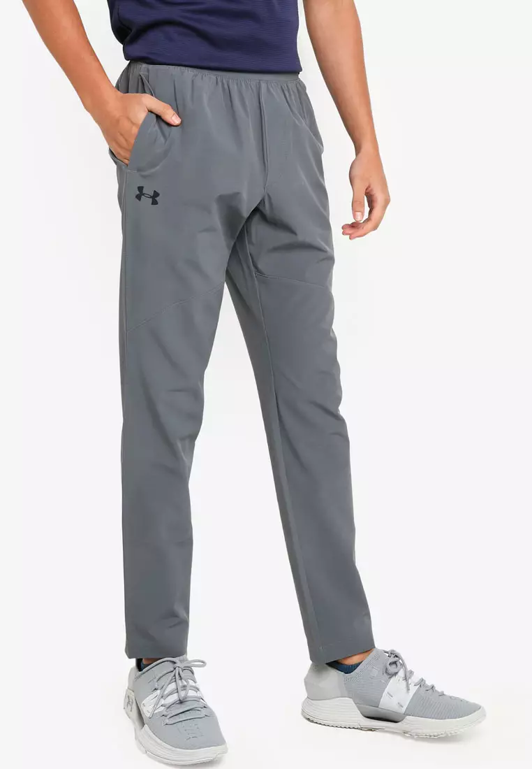 Under armour woven branded hot sale pants