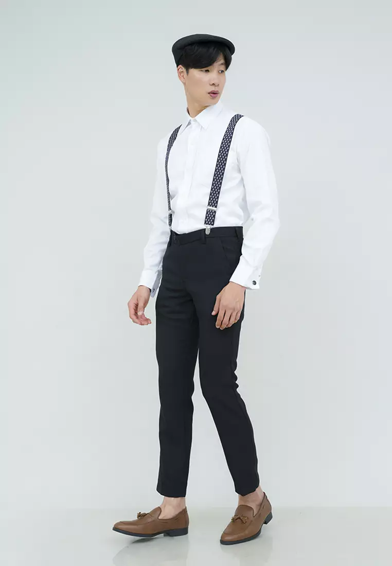 Houseofcuff Suspender Tali Jojon Karet ikat pinggang pria dewasa besar A01