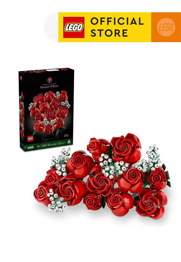 Buy LEGO LEGO Icons 10328 Bouquet of Roses Building Set (822 Pieces ...