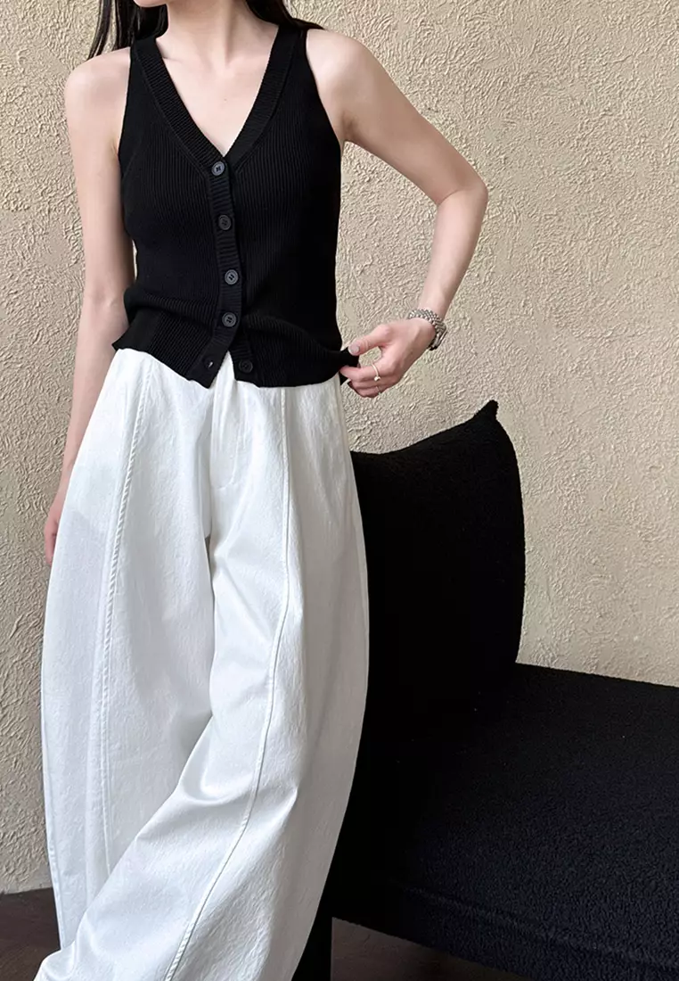 Wide-leg Flare Trousers YX1872