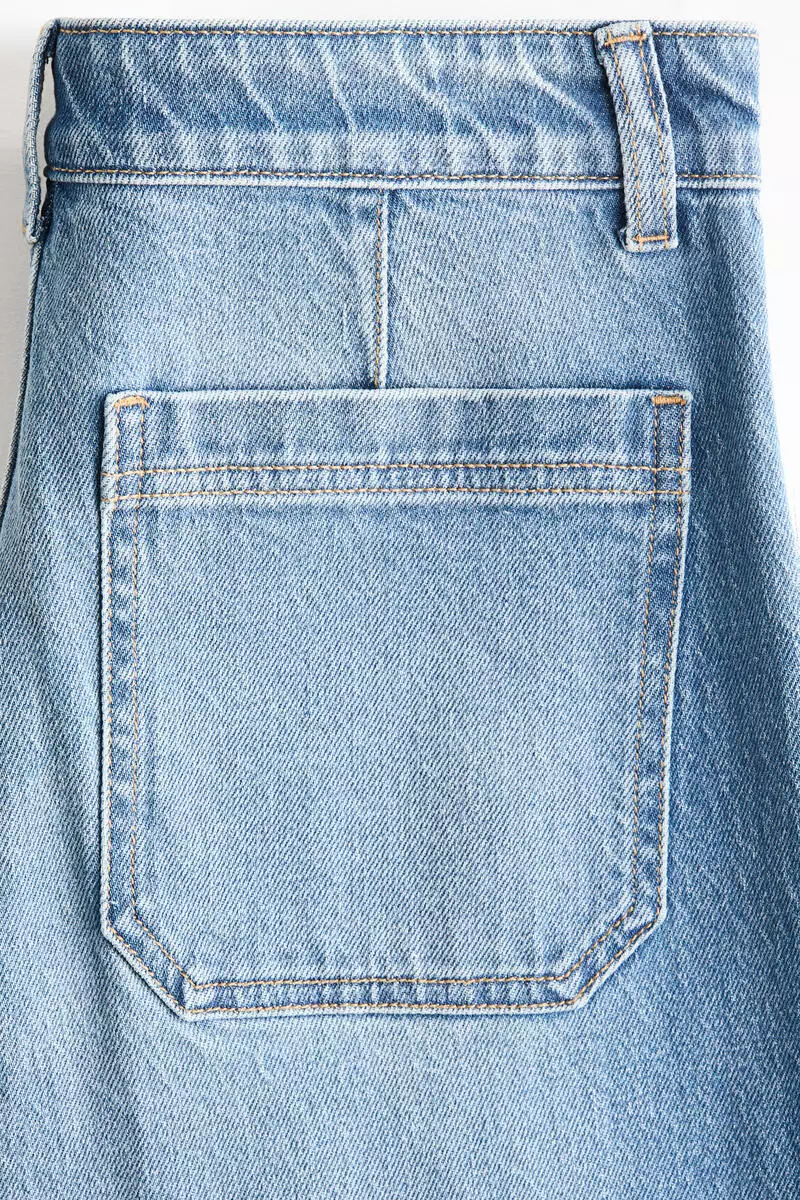Wide High Jeans