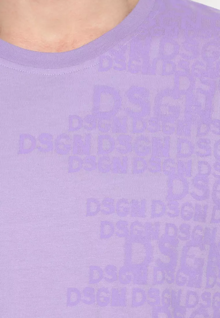 Kaos Pria Design Element - Bougainvil Lea