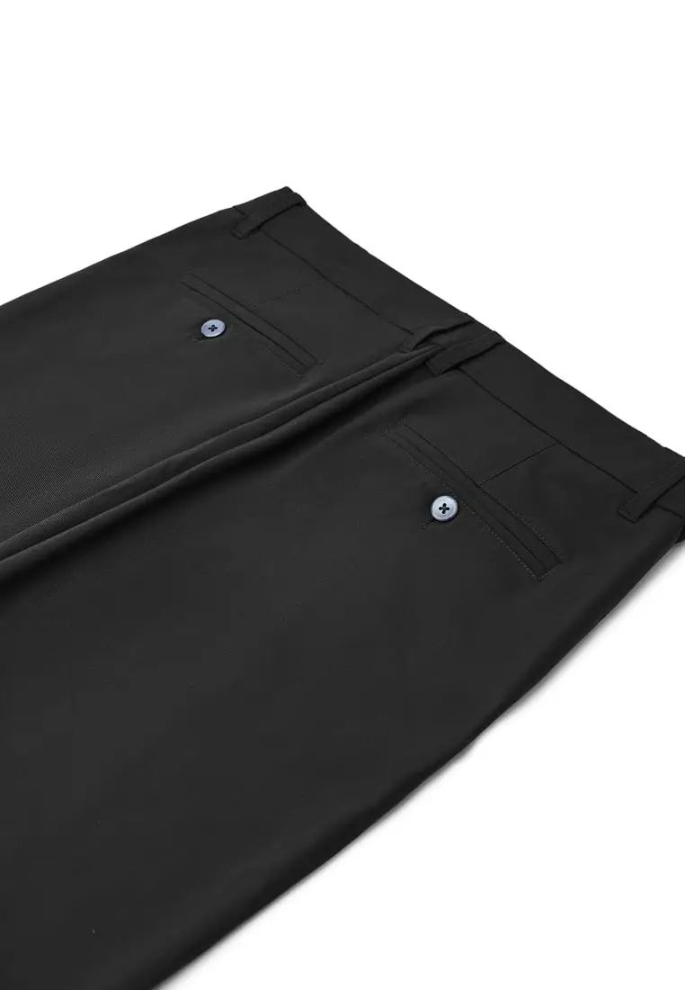 G2000 Effortless Motion Multi-Way Stretch Poly Knit Ottoman Slim Tapered Fit Casual Pants