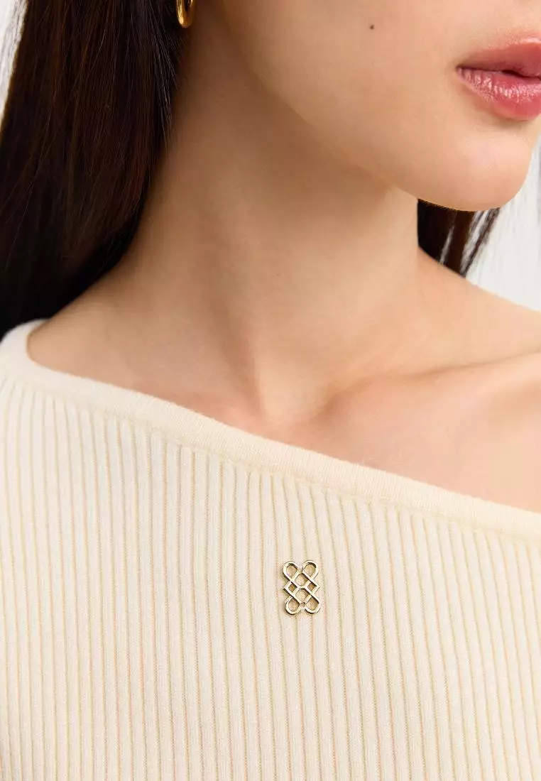 Asymmetric Knit Top