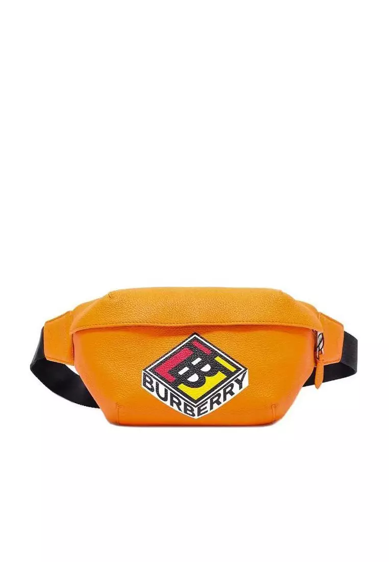 Burberry - Orange Nylon Cannon Belt Bag