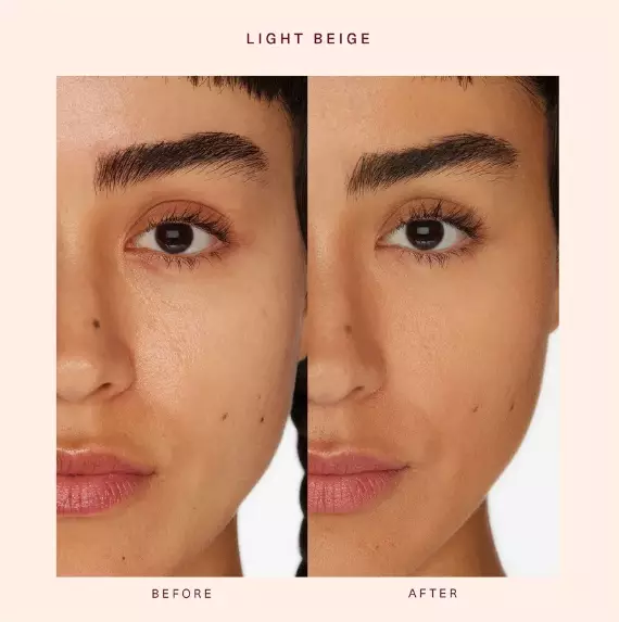 Rare Beauty True To Myself Tinted Pressed Finishing Powder - Light Beige