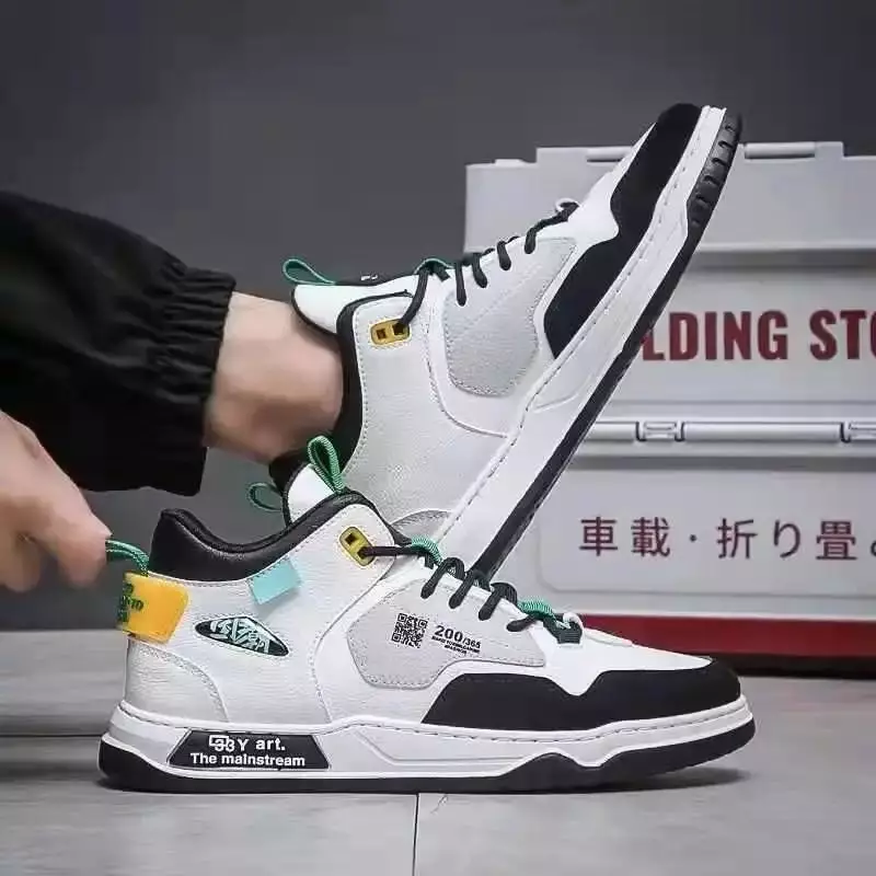 Sepatu Pria Sport Sneakers Cowok Sepergelangan Kaki H2052