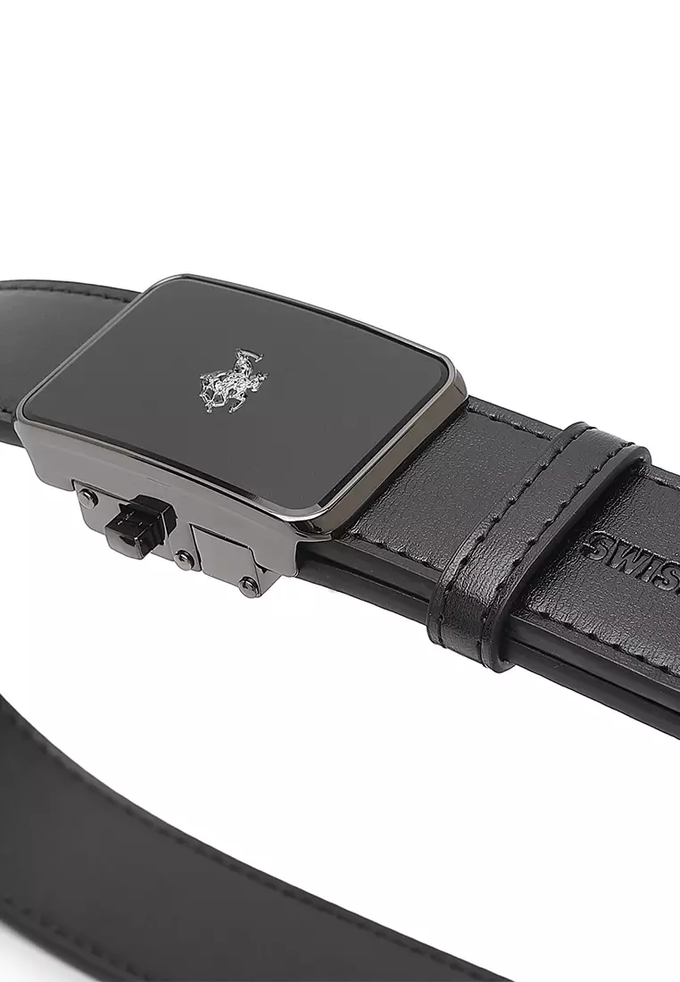 35mm Automatic Buckle Belt - Black