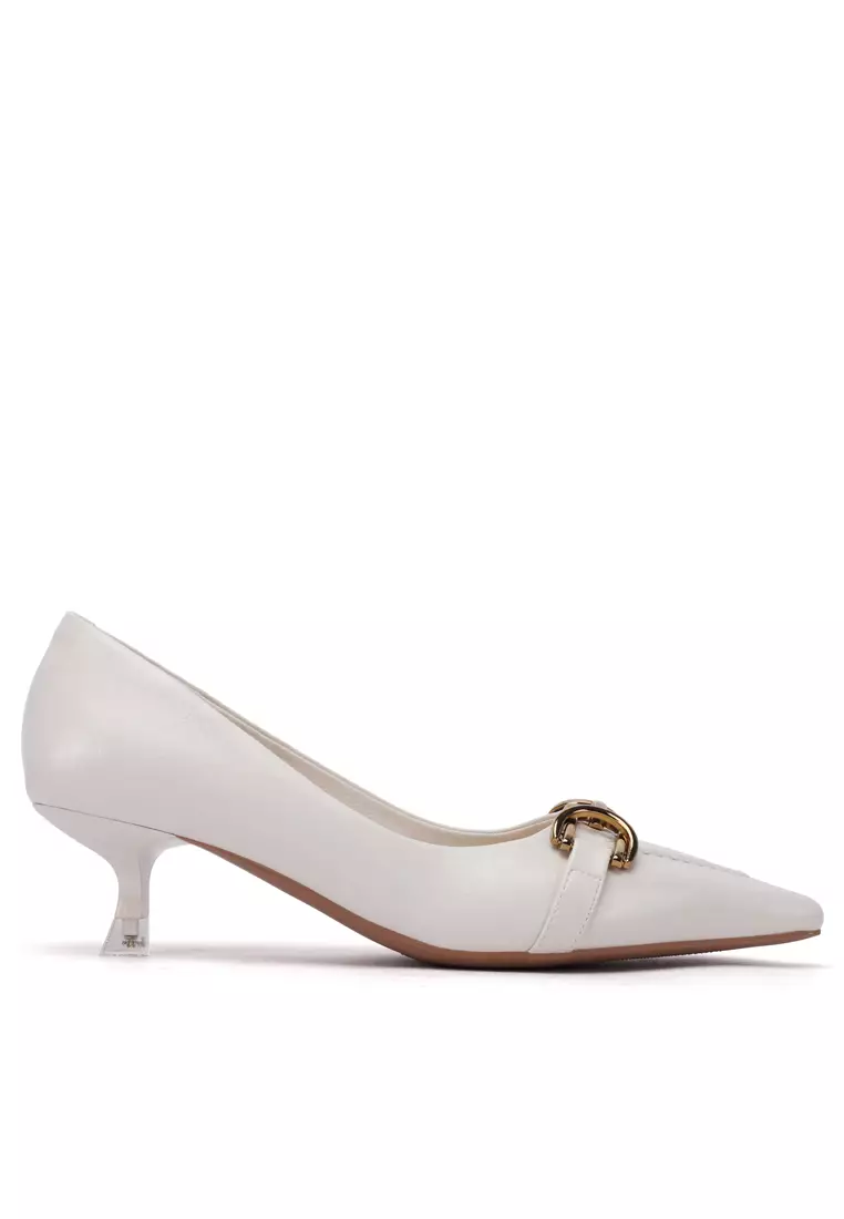 Discount on Twenty Eight Shoes  shoes - SKU: 5.5CM Pointy Horsebit Buckle Pumps XJ3186-5