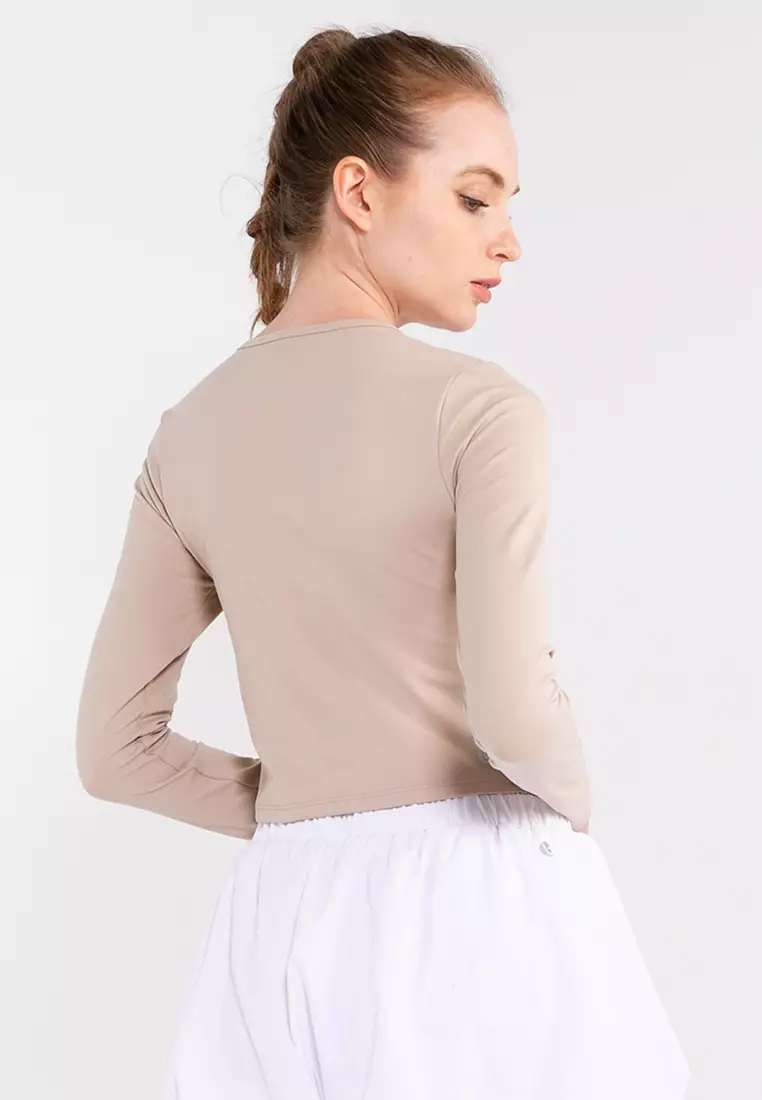 線上選購Cotton On Body Ultra Soft Fitted Long Sleeve Top | ZALORA 台灣