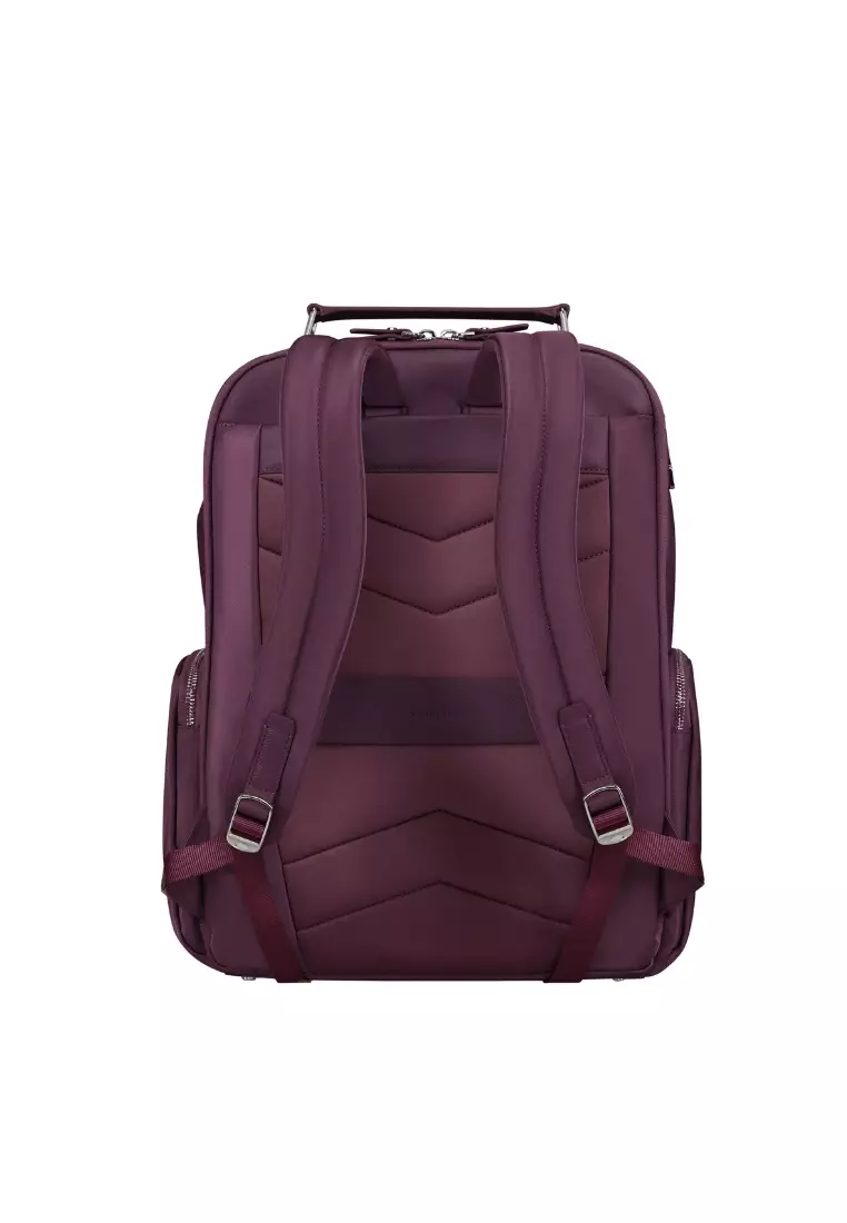 KARISSA EVO ROUND BACKPACK 15.6" - BURGUNDY