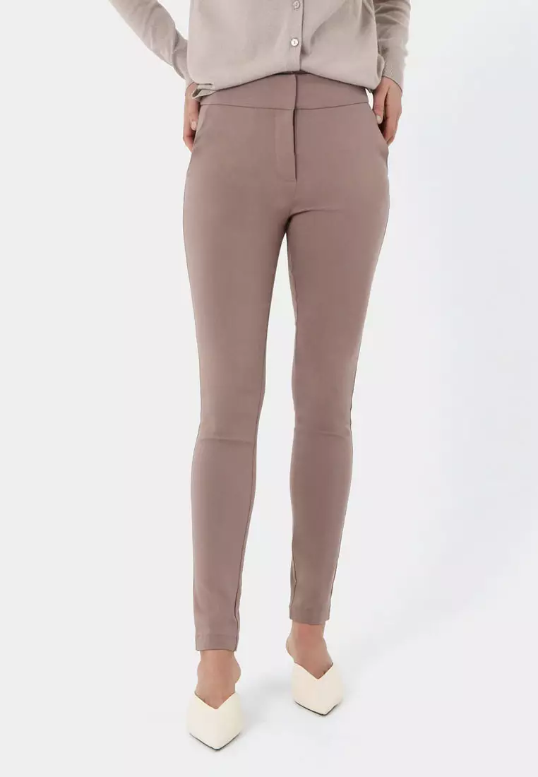 FORCAST Emily High-Waisted Skinny Pants