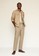 MANGO Man beige Relaxed Linen Trousers EF4FFAA8176254GS_4