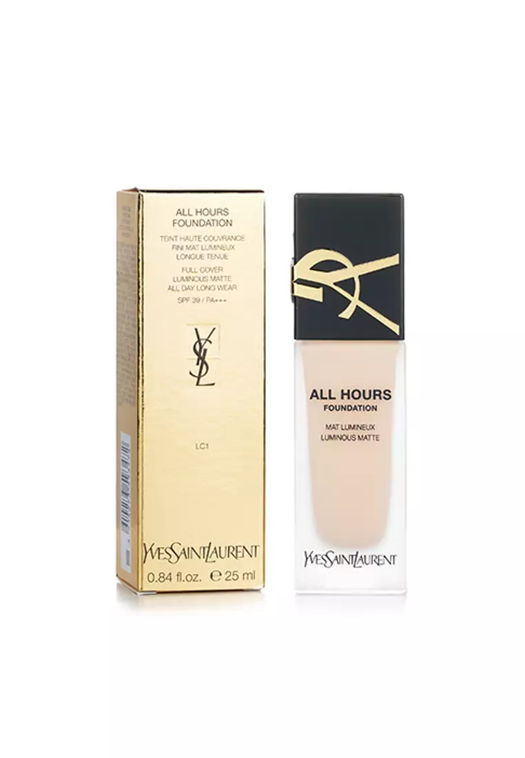 YVES SAINT LAURENT - All Hours Foundation SPF 39 - # LC1 25ml/0.84oz