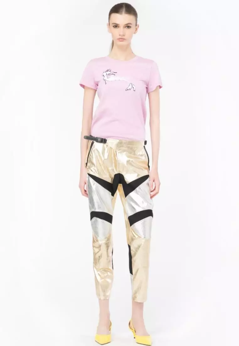 Buy Pinko Short Sleeved T-Shirt with Pinko Print 2025 Online