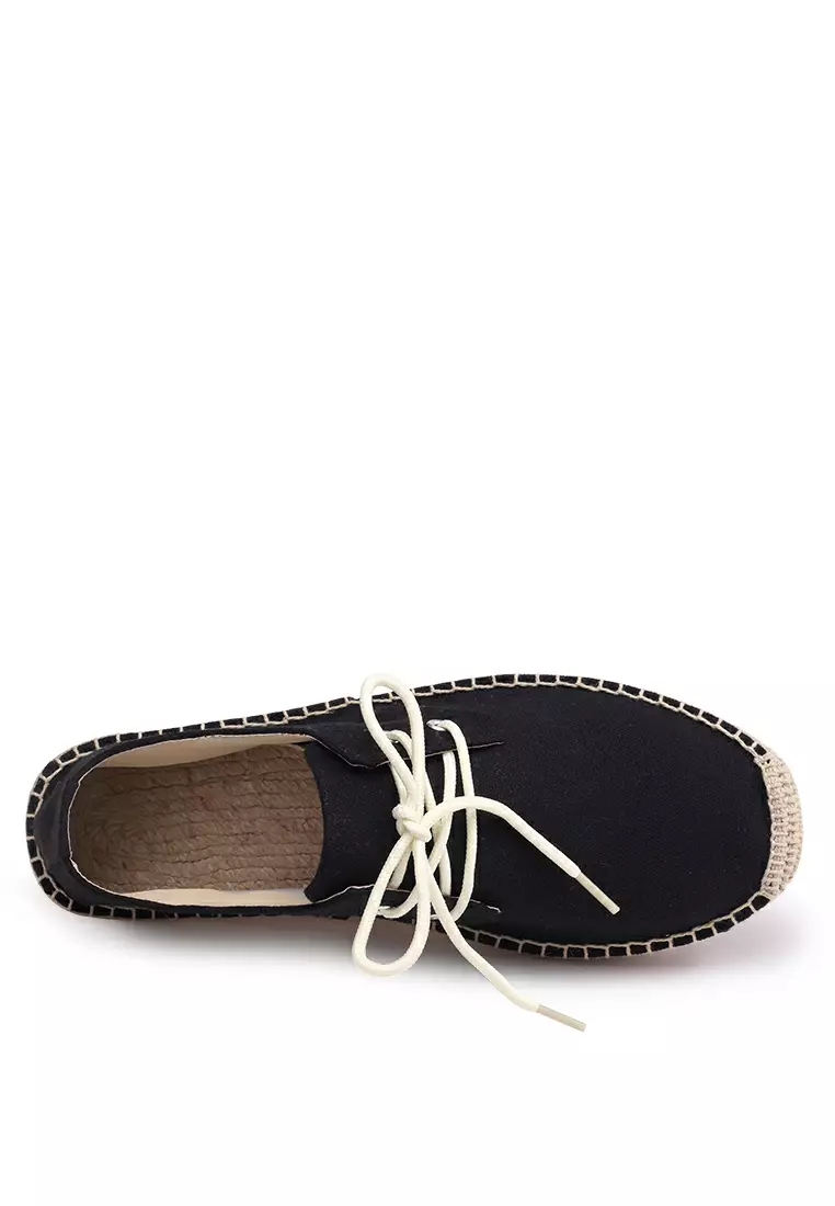 Lace Up Canvas Espadrilles QZ-S55