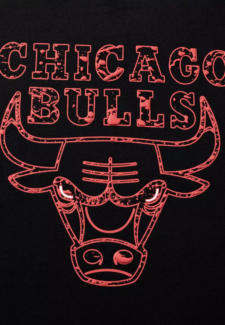 Drops Back Print Chicago Bulls Regular Fit Mens T-Shirt