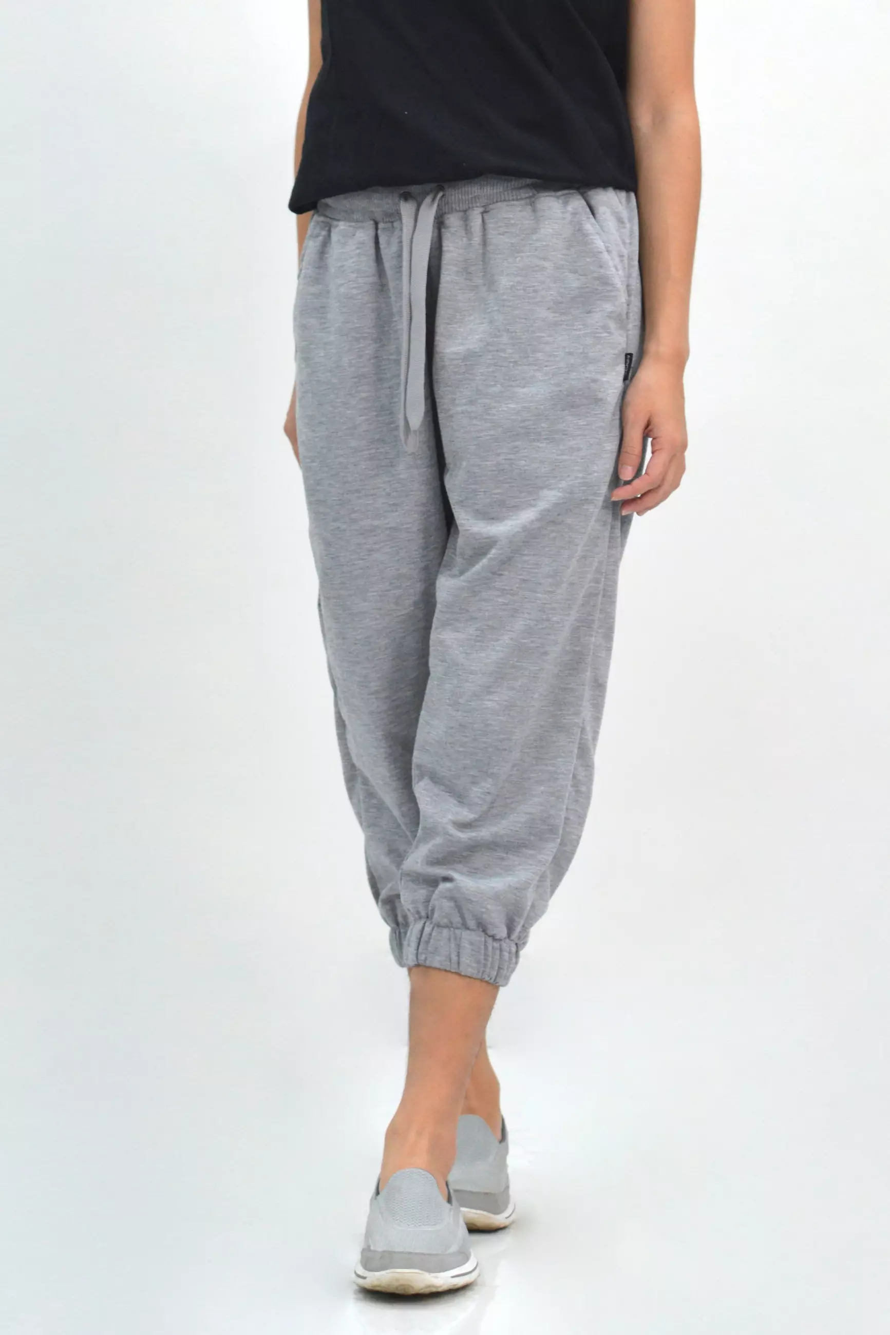 OKECHUKU Luna Celana Wanita Celana Jogger Wanita Celana 3/4 Joger Wanita Training Olahraga Sporty