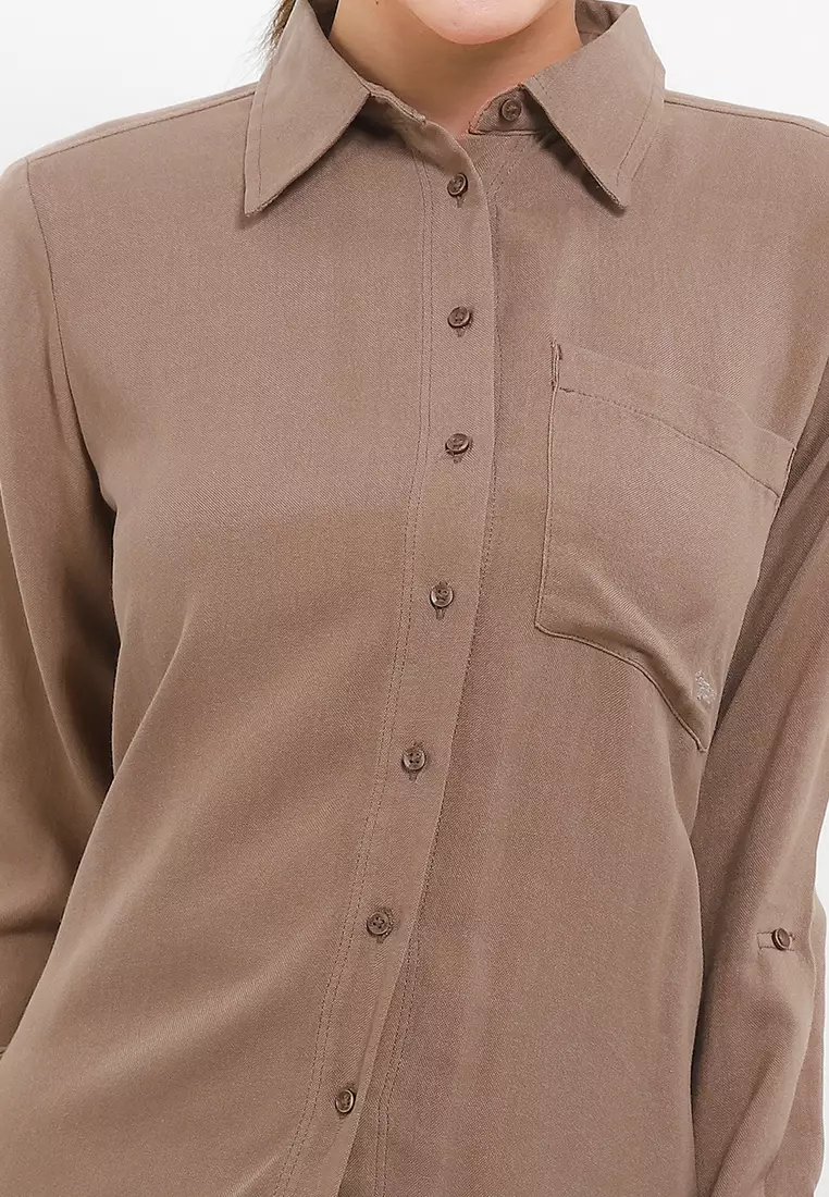 Cg Kemeja Tencel Loose Fit