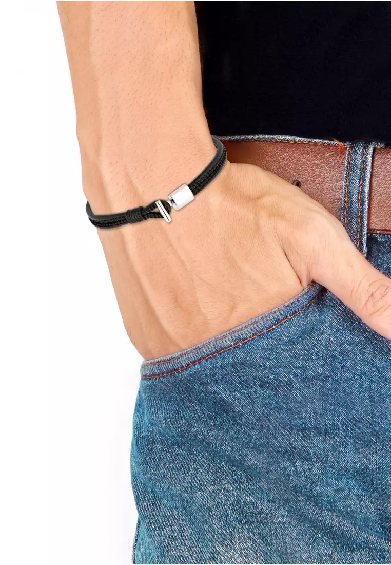 Perhiasan Pria Perak Asli - Silver Gelang Hook