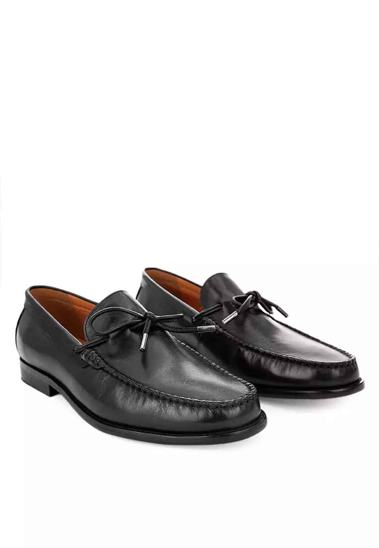 Georges Black Loafers