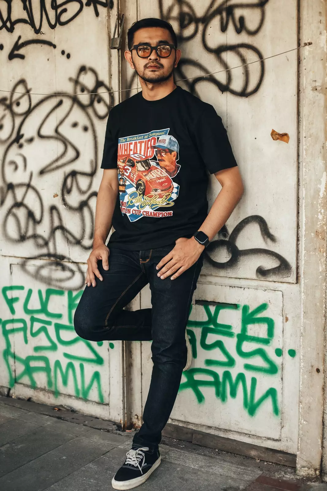 Ossu Dale Earndhardt Champion Nascar Tshirt