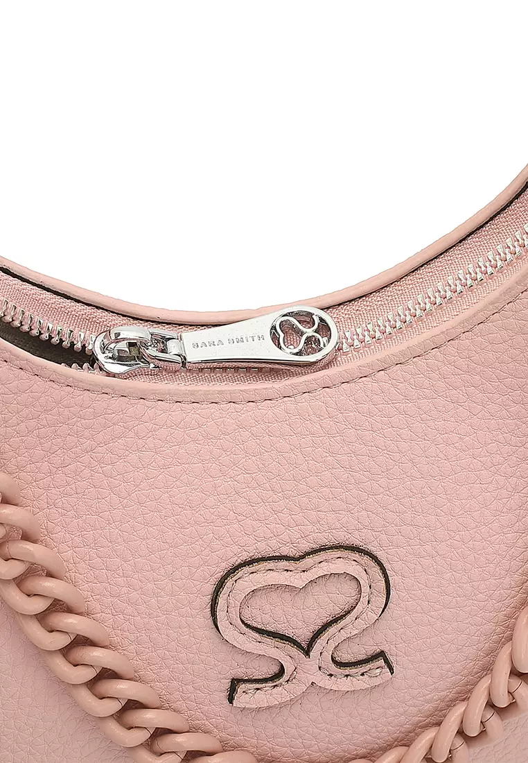 Women's Top Handle Bag / Sling Bag / Crossbody Bag / Shoulder Bag (手拿袋 / 斜孭袋 / 單肩包) - 粉紅色
