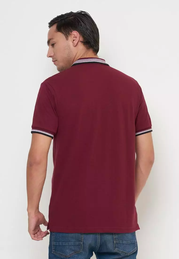 Matsuda Kaus Kerah Pria Polo Shirt Abashiri