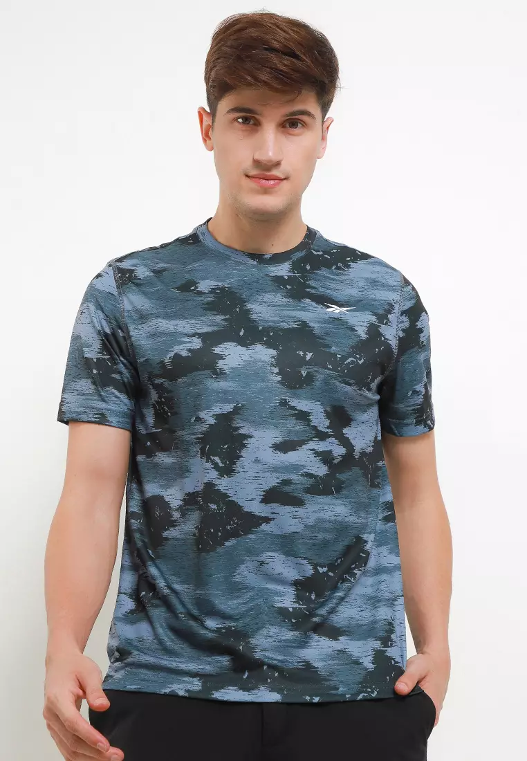 Jual Reebok Train Camo Tech Tee Original 2024 ZALORA Indonesia ®