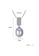 SUNRAIS silver Premium Colored Stone Silver Drop Necklace DC5C8ACDEA3C0DGS_4