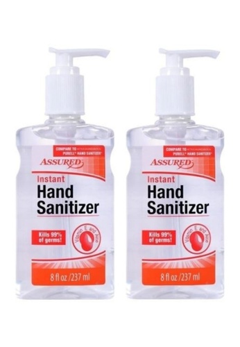 assured assured instant hand sanitizer with vitamin e aloe 237ml x 2pcs 2021 buy assured online zalora hong kong