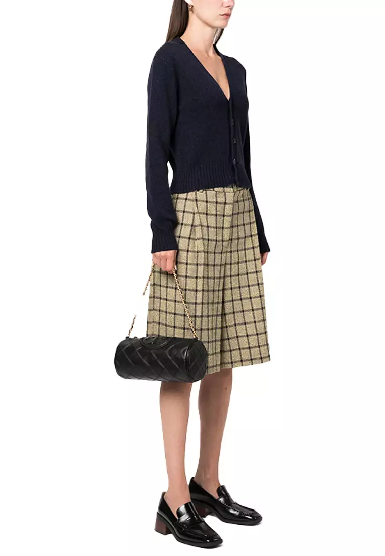Tory Burch Tory Burch Fleming Soft Barrel Bag Black 150358