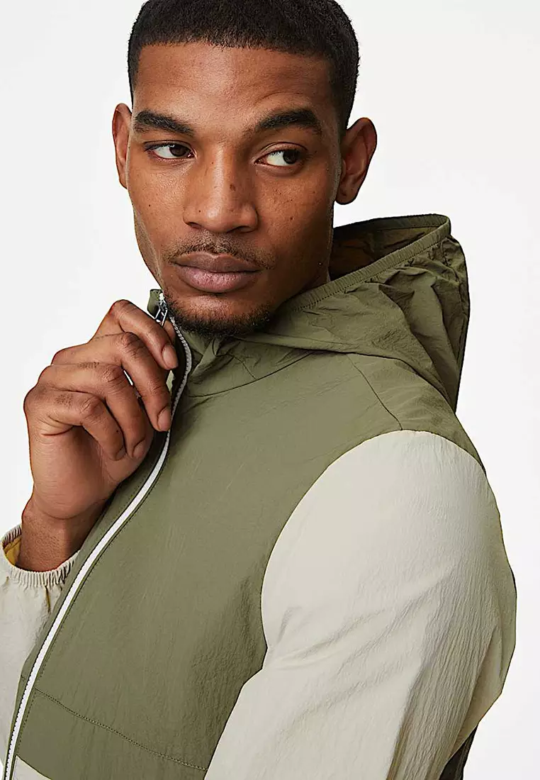 Packable Hooded Anorak With Stormwear