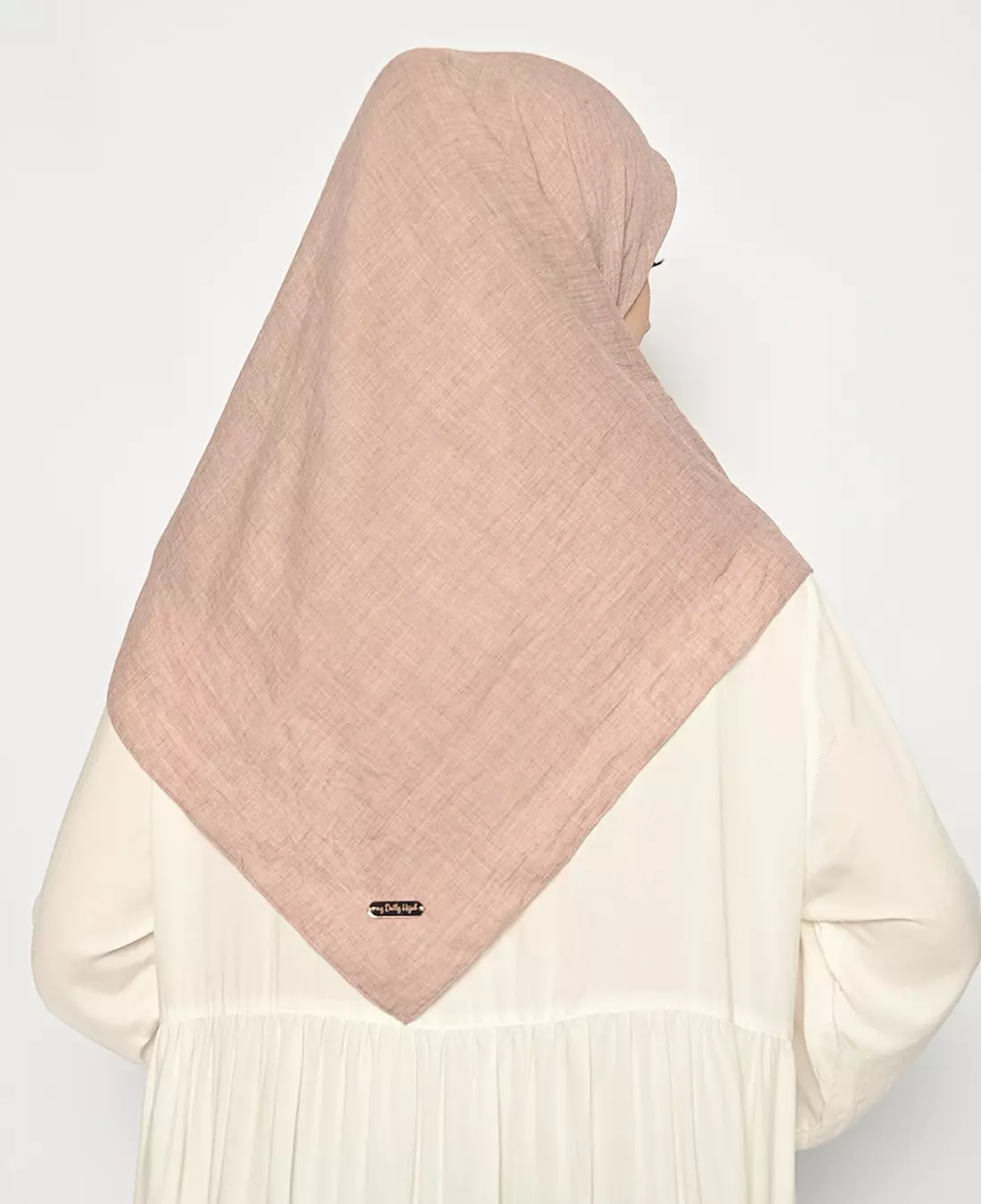 Hijab Segi Empat Voal Irania Rosybrown