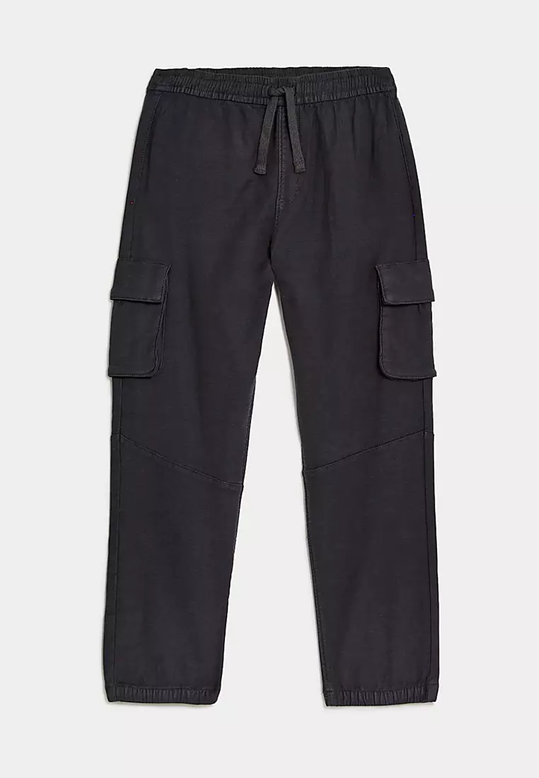 Cotton Rich Cargo Trousers