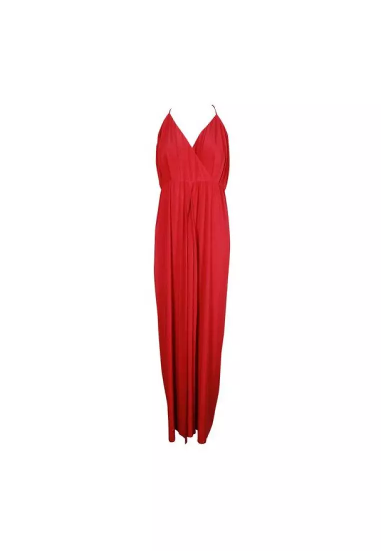 piana urban halterneck midi dress