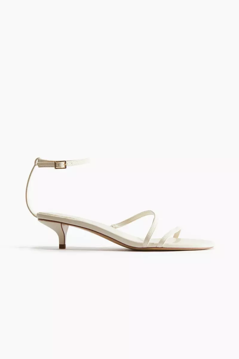 Discount on H&m  shoes - SKU: Heeled Strappy Sandals