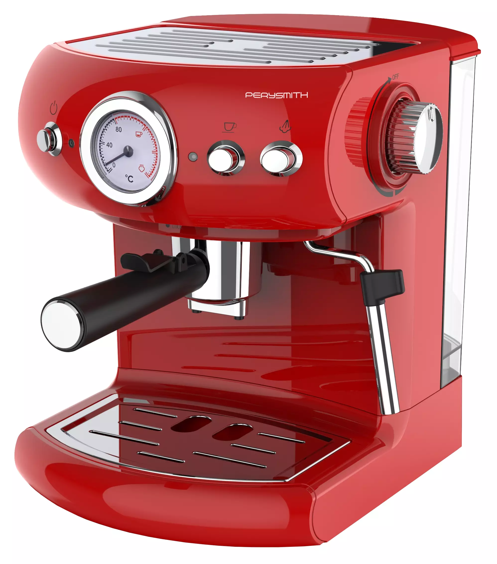 Buy PerySmith PerySmith 20BAR Espresso Coffee Machine Retro Series ...