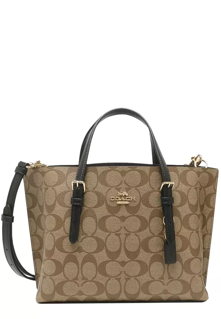 Coach Coach Mollie Tote Bag 25 In Signature Canvas in