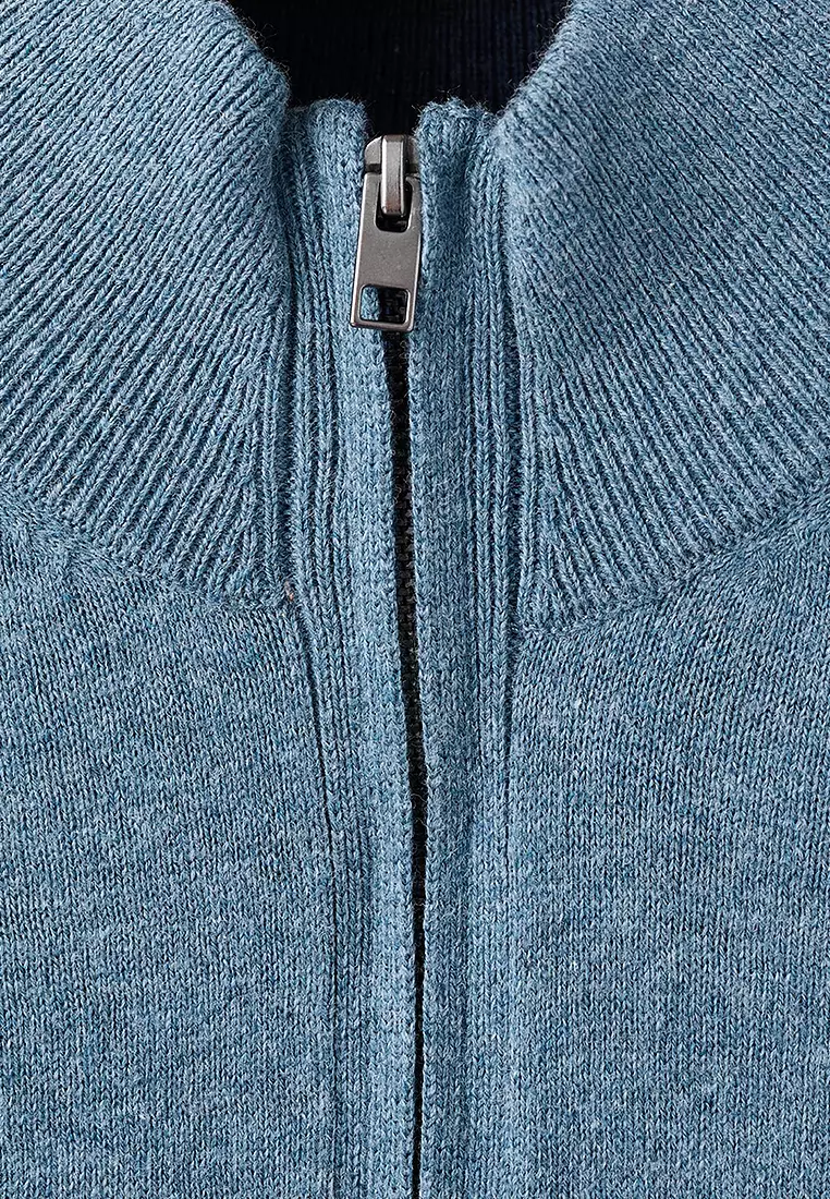 Buy MANGO KIDS Zip Neck Jumper Online | ZALORA Malaysia