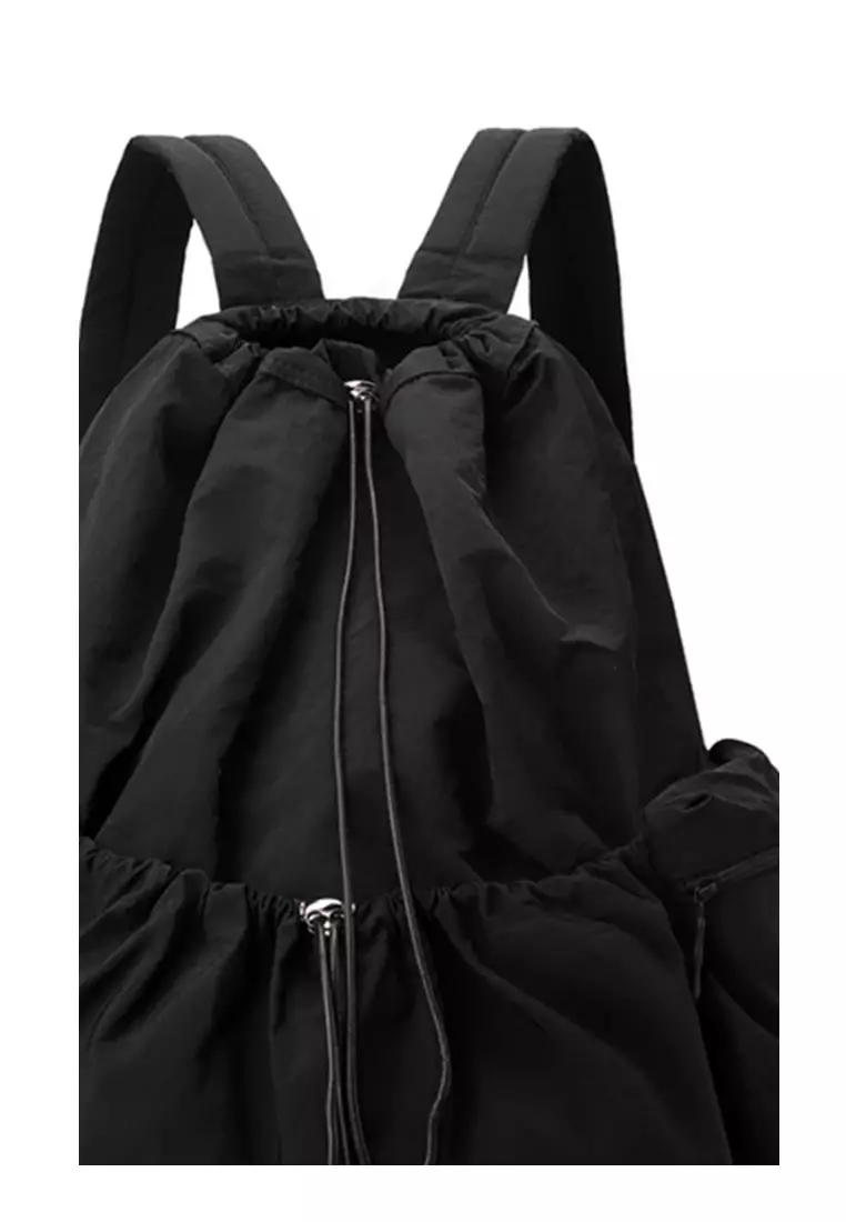 Tas Ransel 860 Wanita Backpack Wanita Remaja Tas Bahan Anti Air ORIGINAL - Black