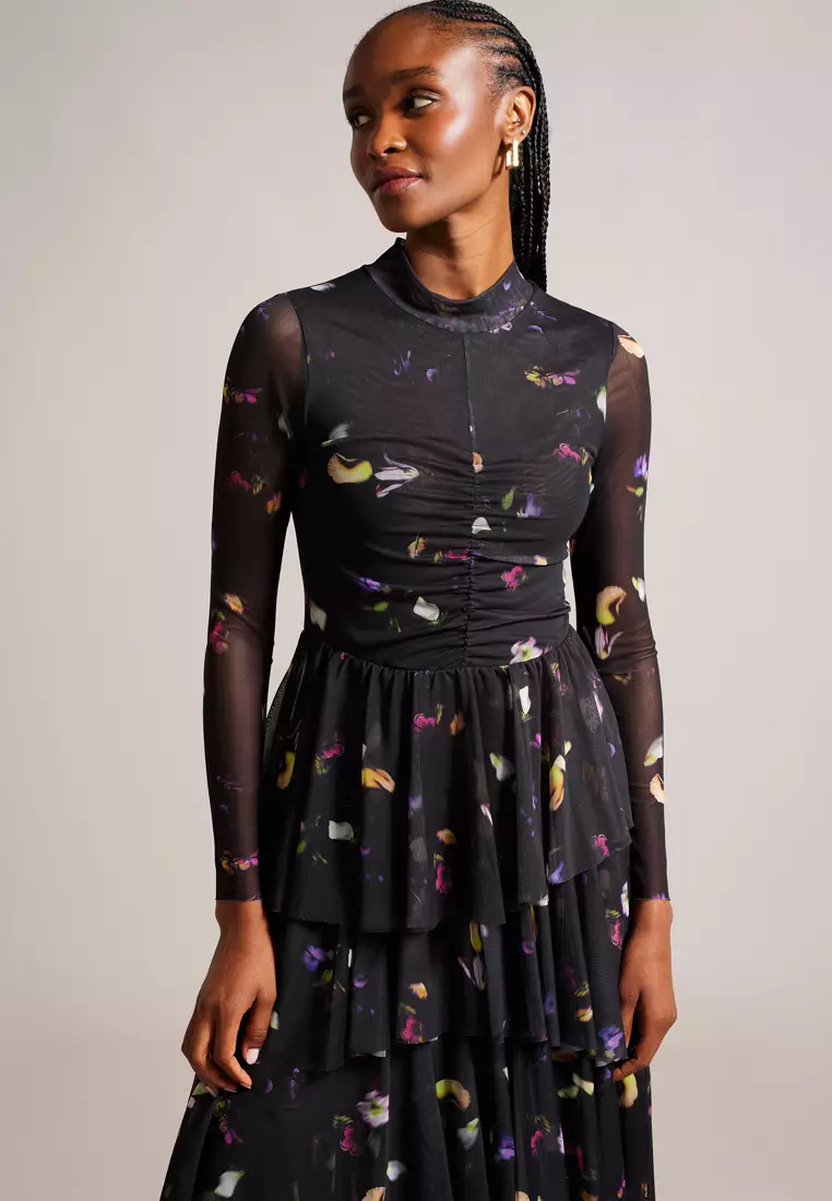 Ted baker fitted sales dress