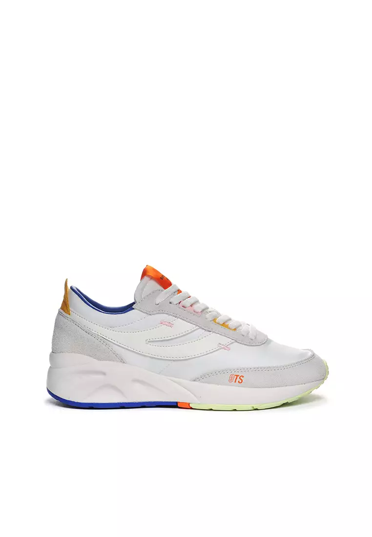 Discount on Superga  shoes - SKU: 4089 Training 9TS Slim White-Multicolor Sneakers