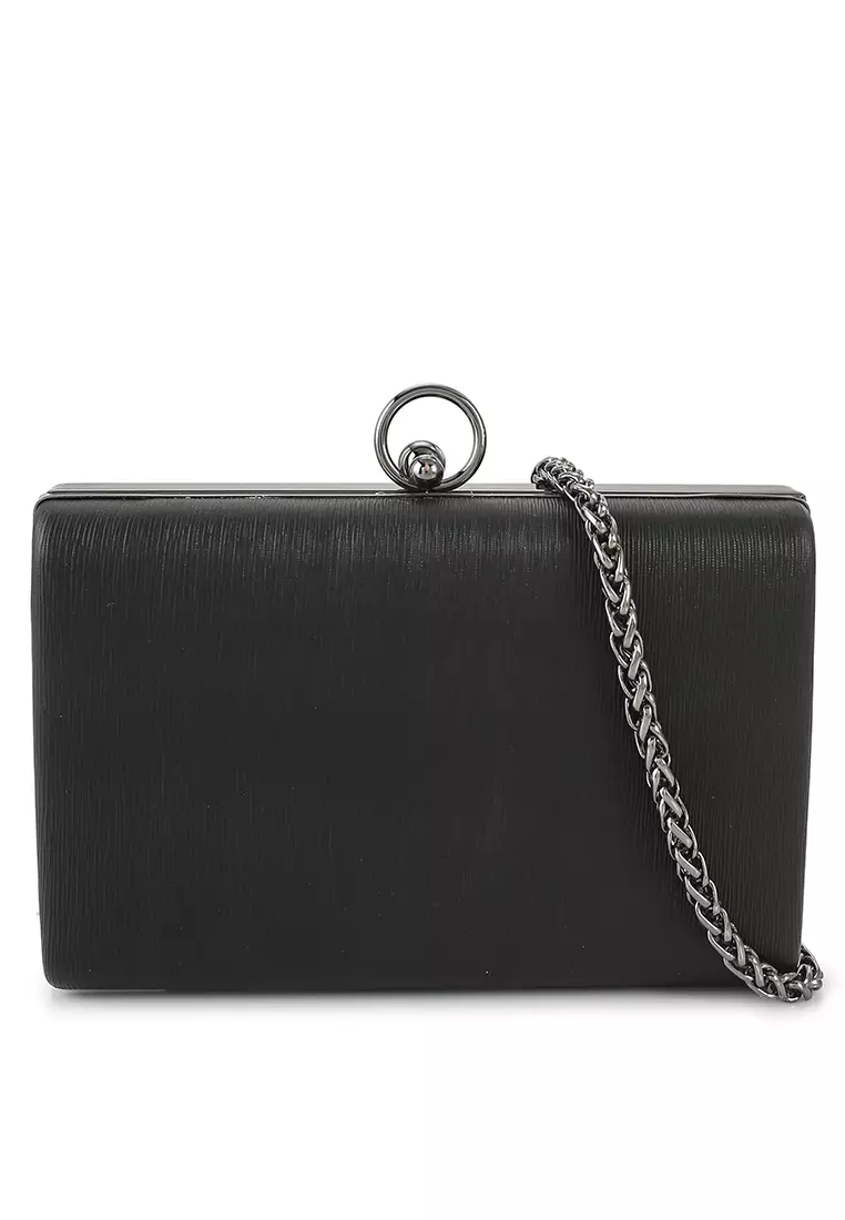 Social Soiree Chainlink Evening Clutch