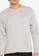 ZALORA BASICS grey Mid-Seam Round Neck Sweatshirt 93109AA174D719GS_3