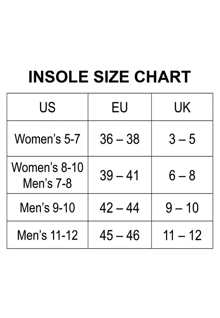 Buy ForceField Ultra Lite Insoles Black 2024 Online ZALORA Philippines