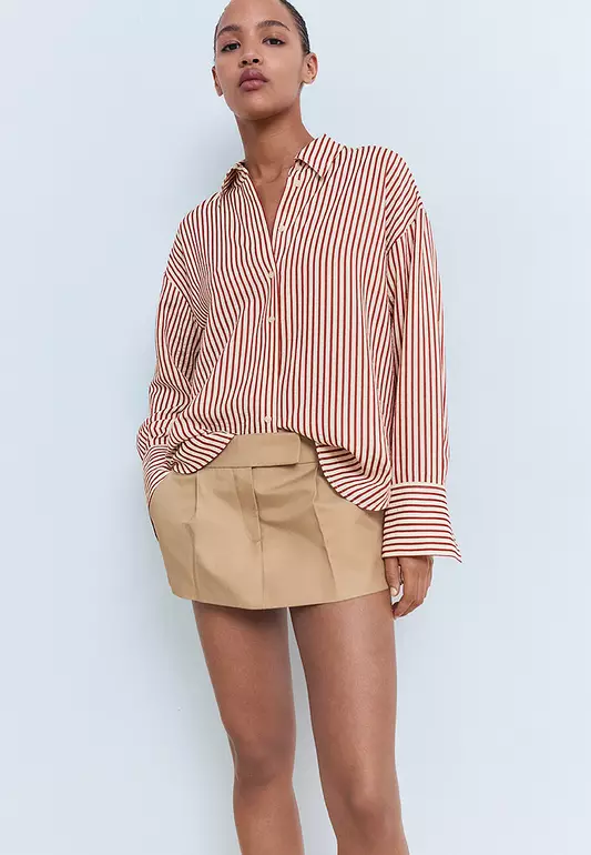 Striped Straight Shirt