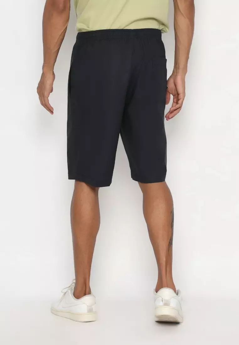 RBJ Celana Pendek Karet Parasut Polos Pria