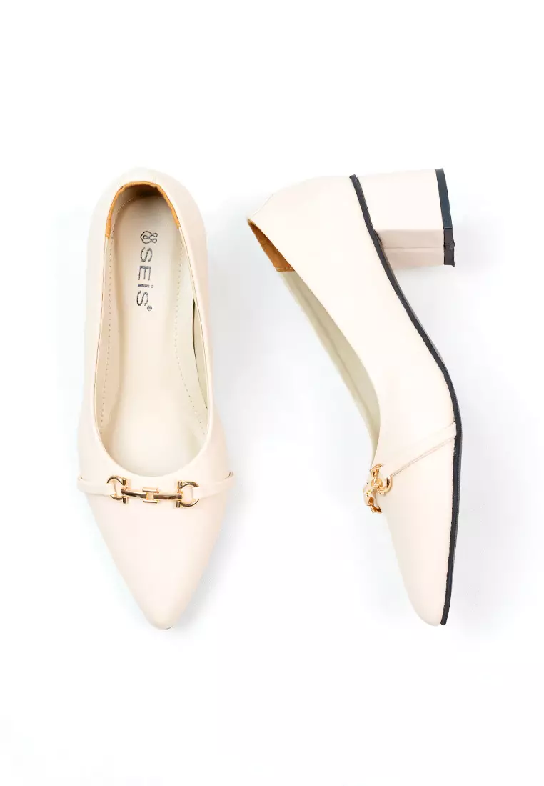SEIS Hazel Pantofel Wanita | Sepatu Heels Wanita Hak 5 cm